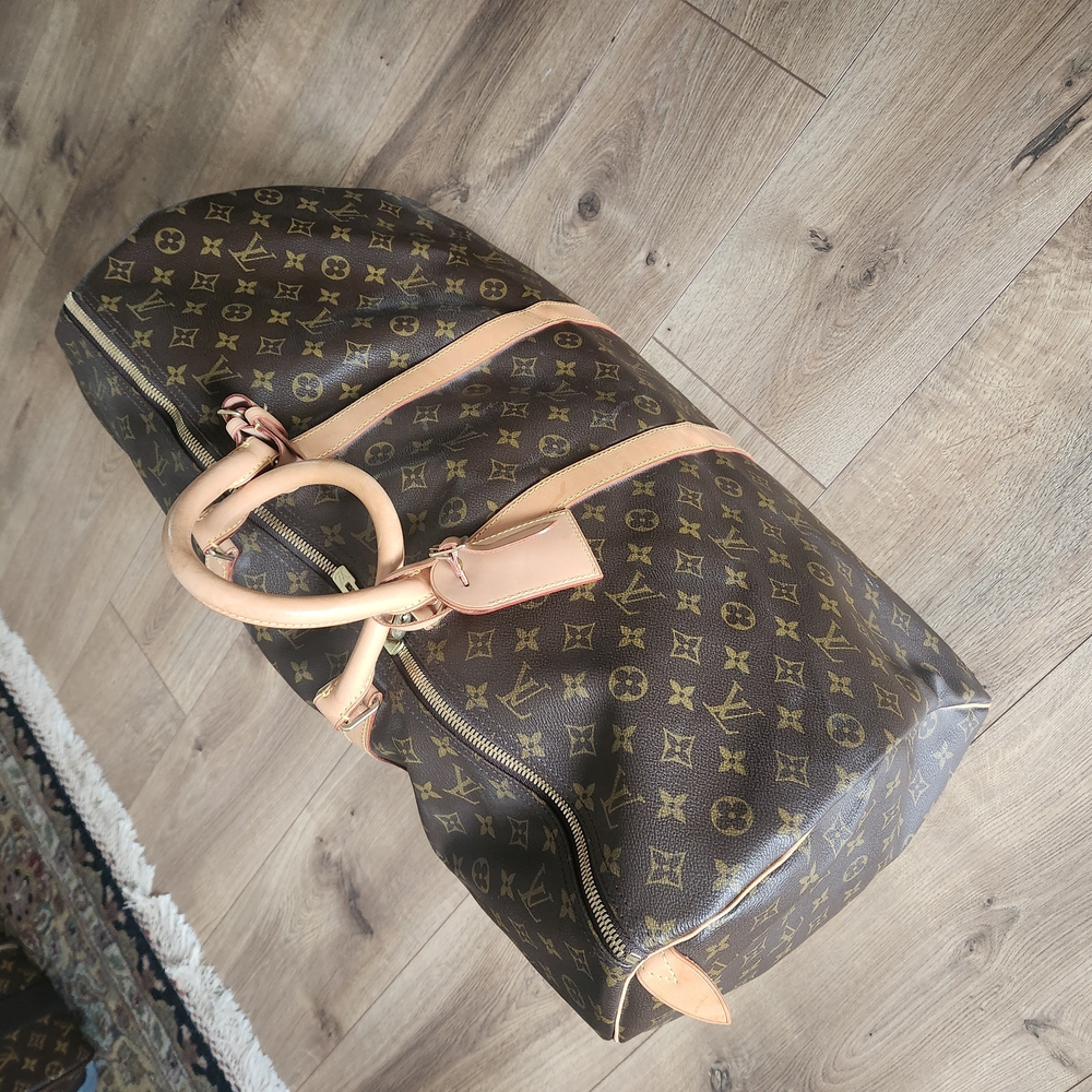 Louis Vuitton Monogram Brown Duffel Travel Bag - Picture 3 of 15